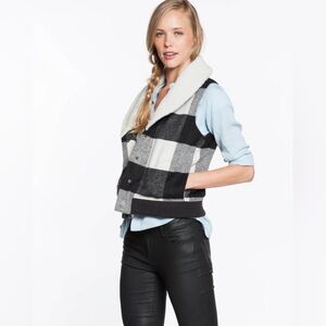 SOLD• Woolrich Buffalo Plaid Wool Vest